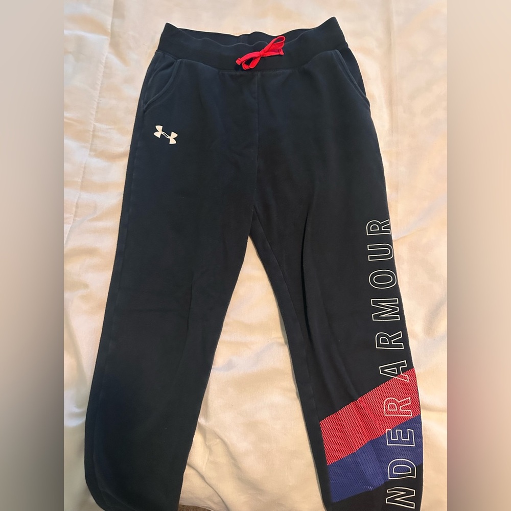 Under Armour Blue Sweatpants Athletic Joggers